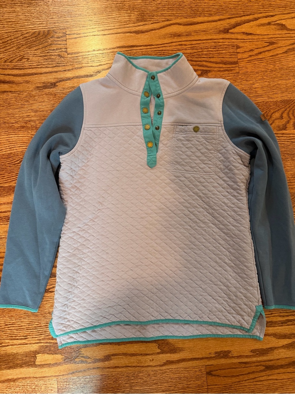 L.L Bean Quilyed sweater